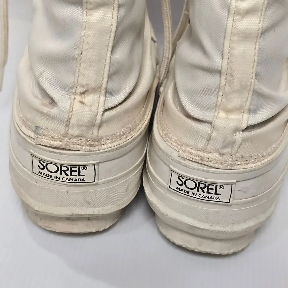 Vintage Sorel Kaufman Snowcat Canada Boots Women 6 Insulated Winter Gorpcore Ski